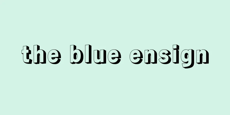 the blue ensign