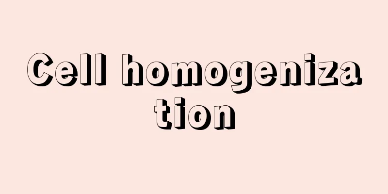 Cell homogenization
