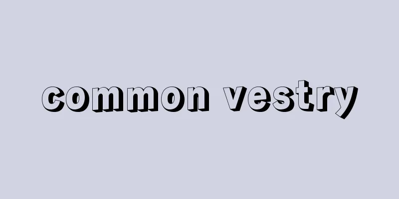 common vestry
