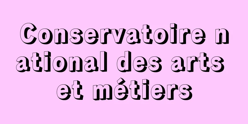 Conservatoire national des arts et métiers