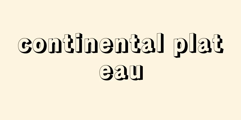 continental plateau