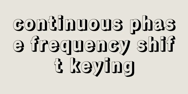 continuous phase frequency shift keying