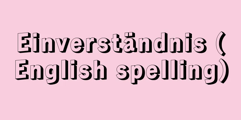 Einverständnis (English spelling)
