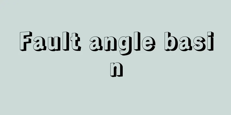 Fault angle basin