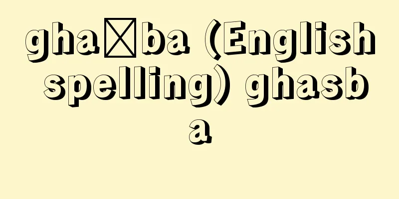 ghaṣba (English spelling) ghasba