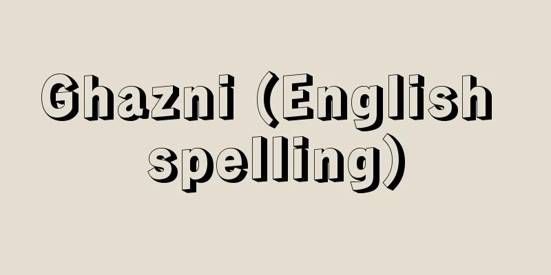 Ghazni (English spelling)