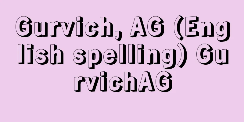 Gurvich, AG (English spelling) GurvichAG