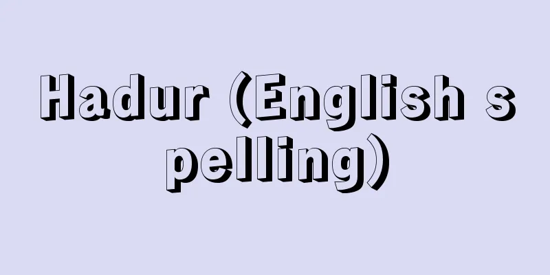 Hadur (English spelling)