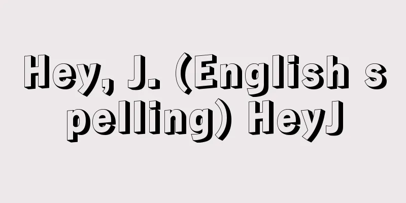 Hey, J. (English spelling) HeyJ