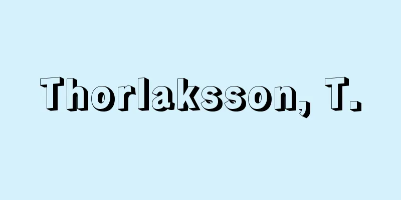 Thorlaksson, T.