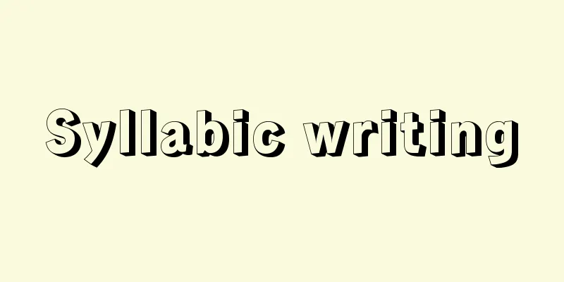 Syllabic writing