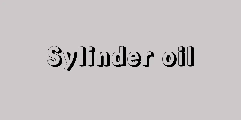 Sylinder oil