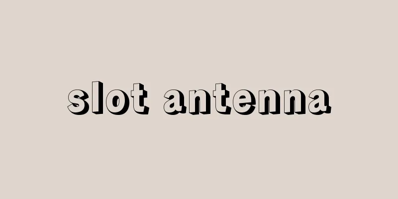 slot antenna
