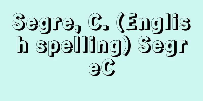 Segre, C. (English spelling) SegreC