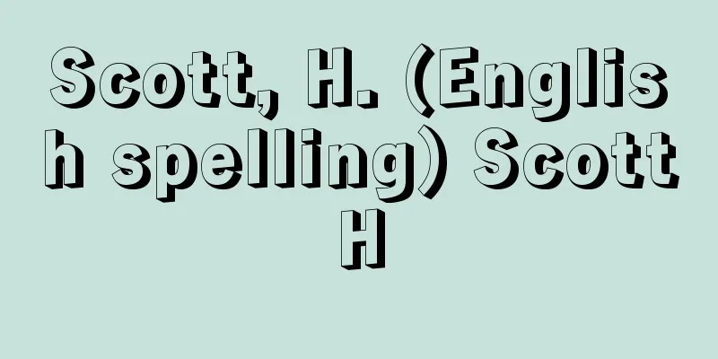 Scott, H. (English spelling) ScottH