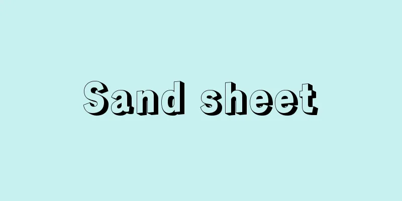 Sand sheet