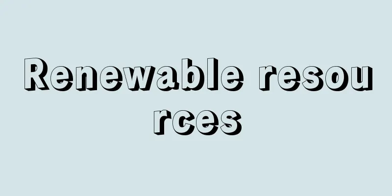 Renewable resources