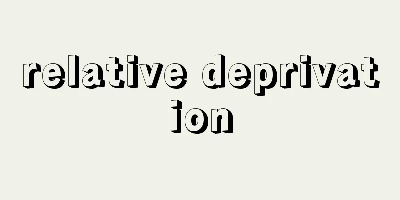 relative deprivation