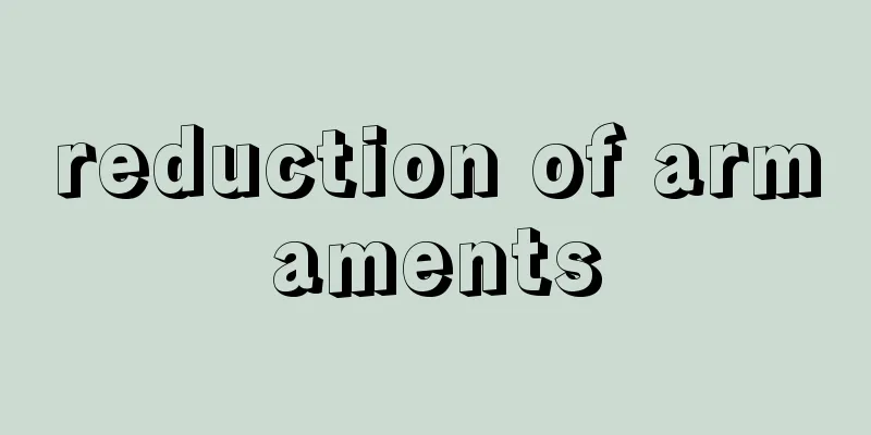 reduction of armaments