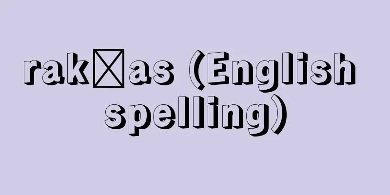 rakṣas (English spelling)