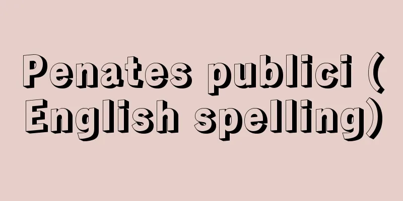 Penates publici (English spelling)