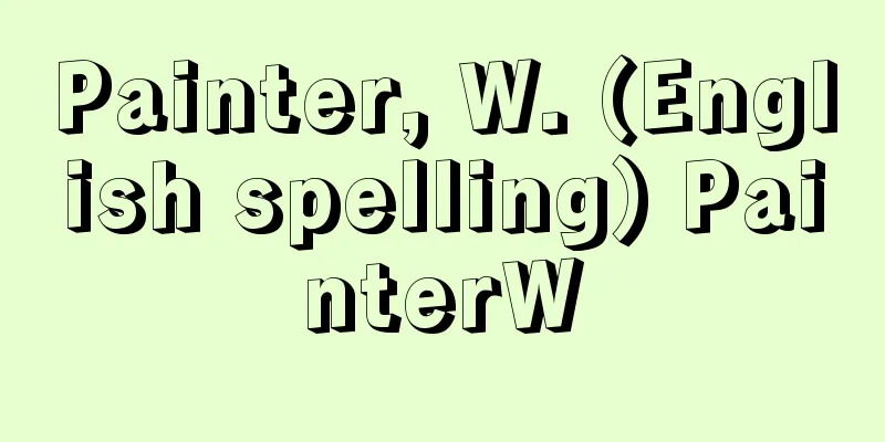 Painter, W. (English spelling) PainterW