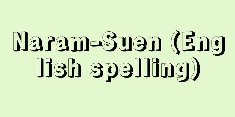 Naram-Suen (English spelling)