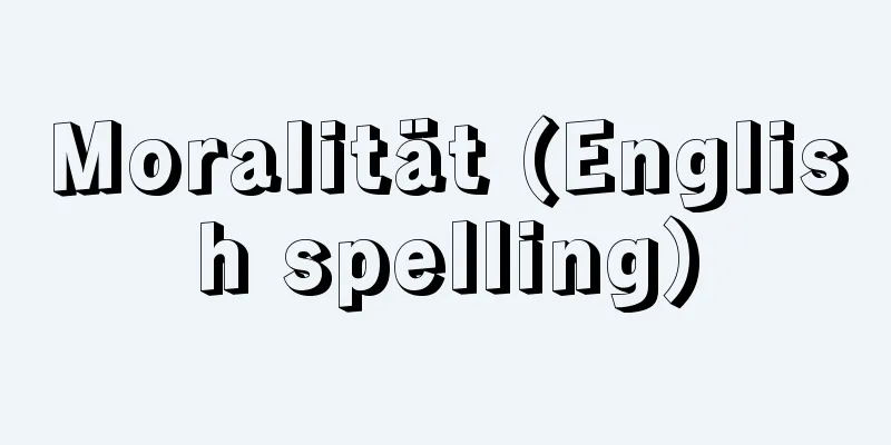 Moralität (English spelling)