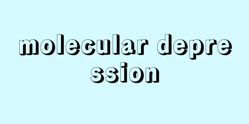 molecular depression