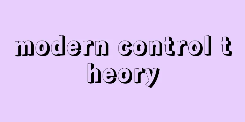 modern control theory