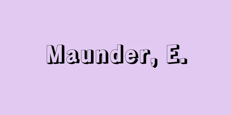 Maunder, E.