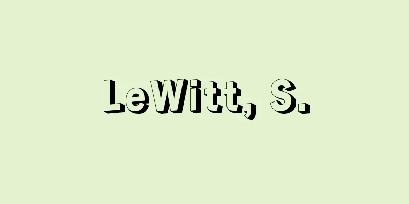 LeWitt, S.