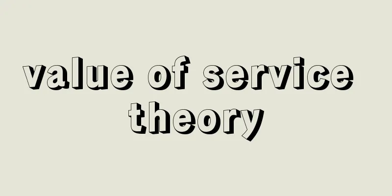 value of service theory