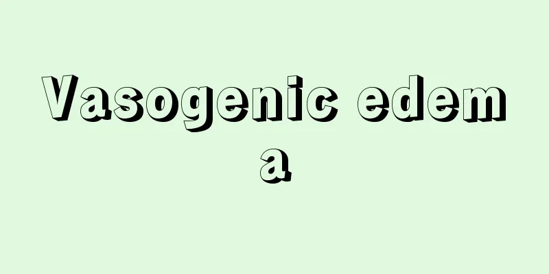 Vasogenic edema