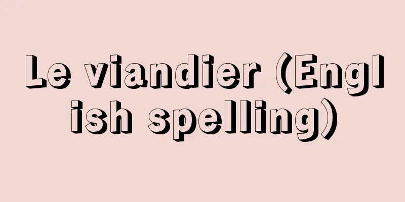 Le viandier (English spelling)