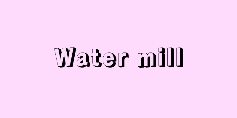 Water mill
