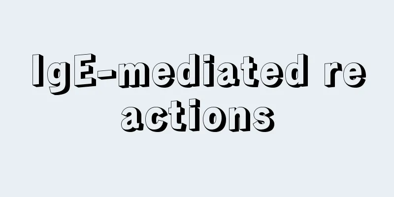 IgE-mediated reactions