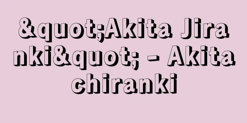 "Akita Jiranki" - Akitachiranki