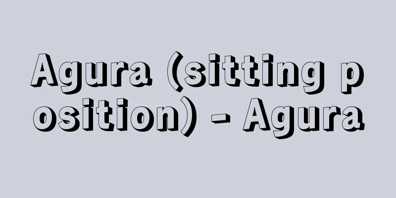 Agura (sitting position) - Agura