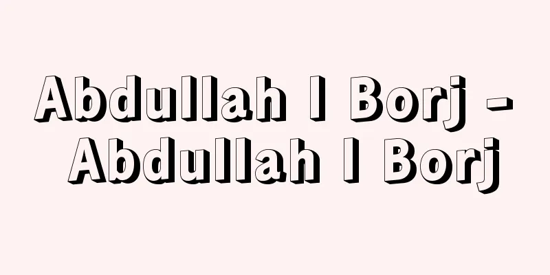 Abdullah I Borj - Abdullah I Borj