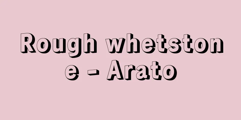 Rough whetstone - Arato