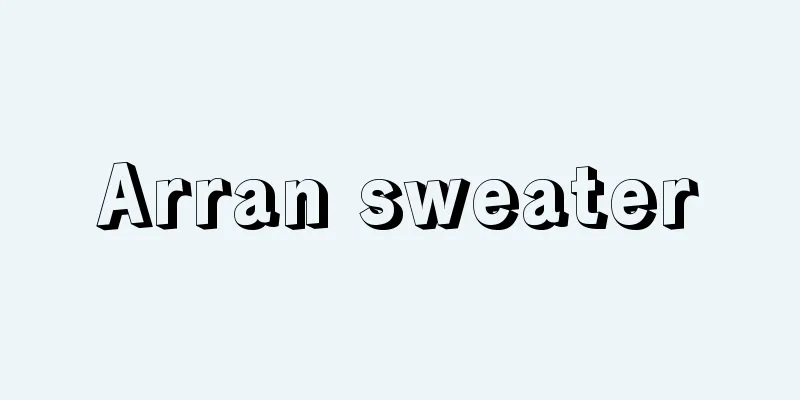 Arran sweater