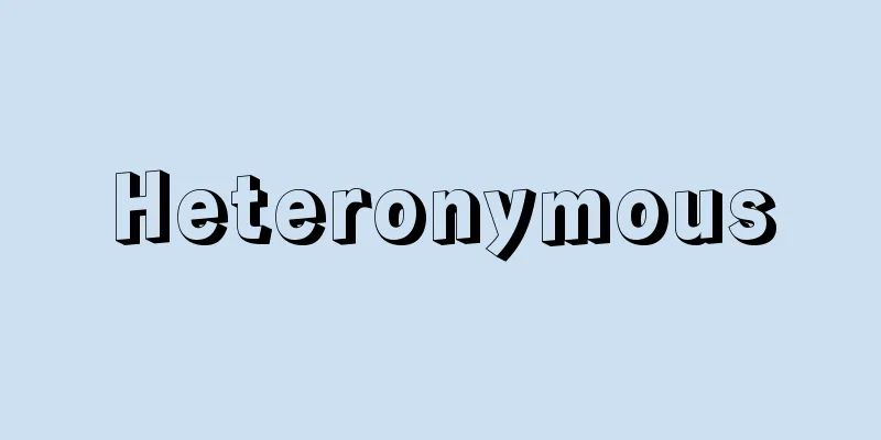 Heteronymous