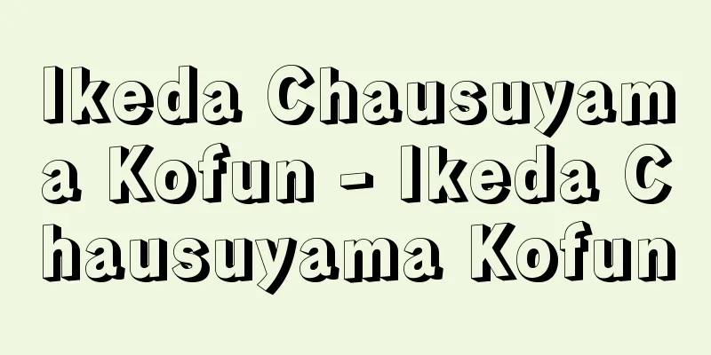 Ikeda Chausuyama Kofun - Ikeda Chausuyama Kofun