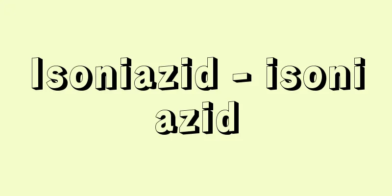 Isoniazid - isoniazid