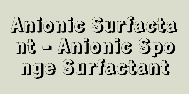 Anionic Surfactant - Anionic Sponge Surfactant