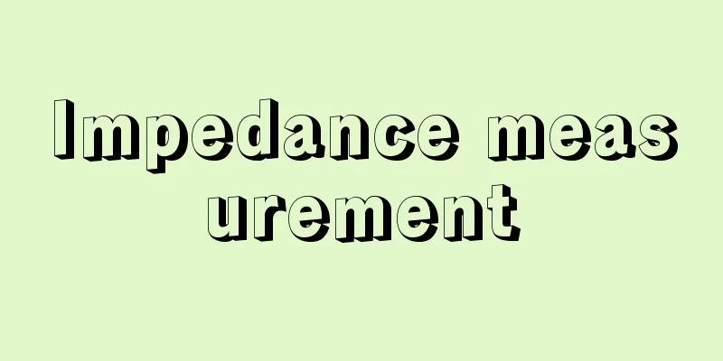 Impedance measurement