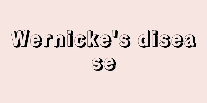 Wernicke's disease