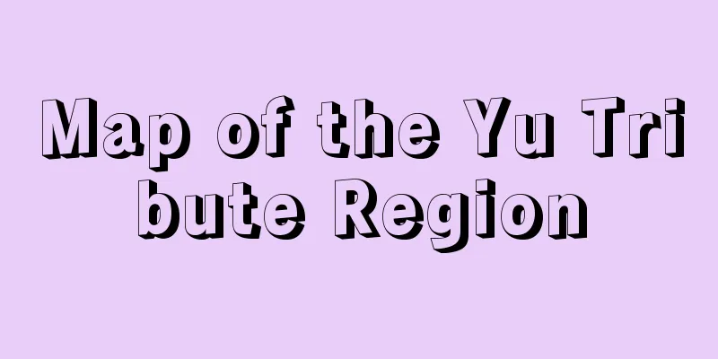 Map of the Yu Tribute Region