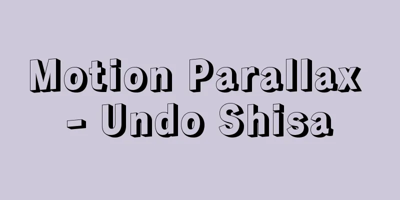 Motion Parallax - Undo Shisa